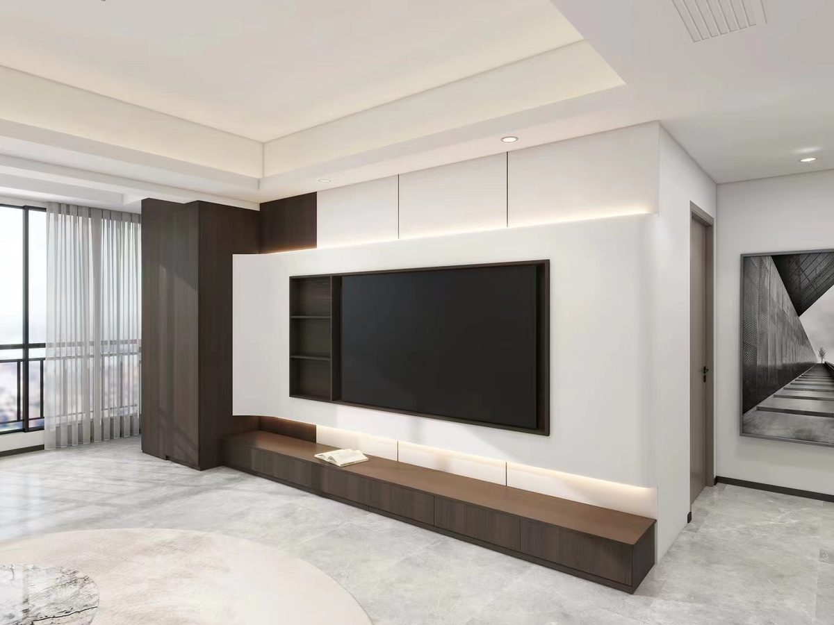 Living TV wall