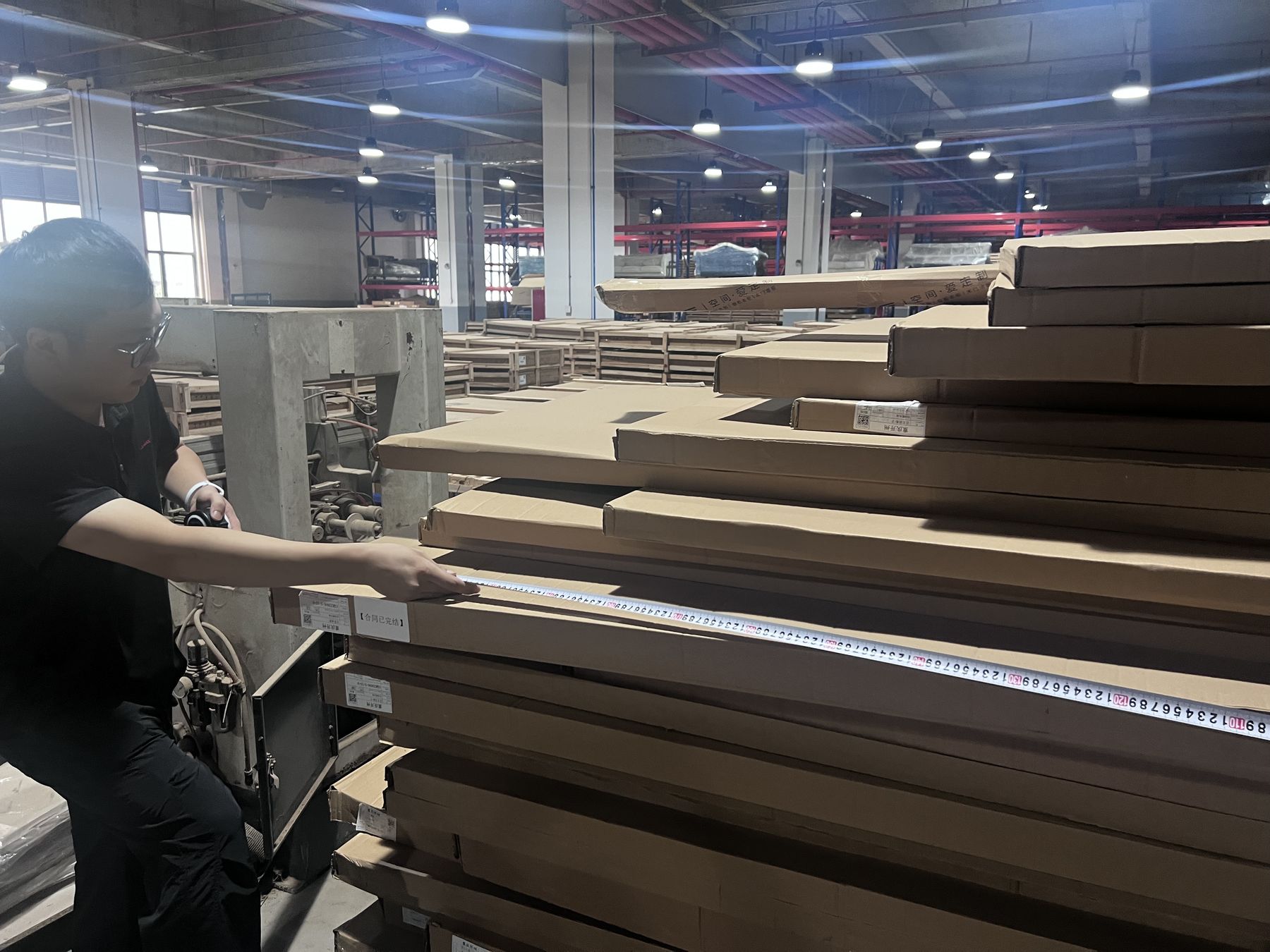 Panel stacking