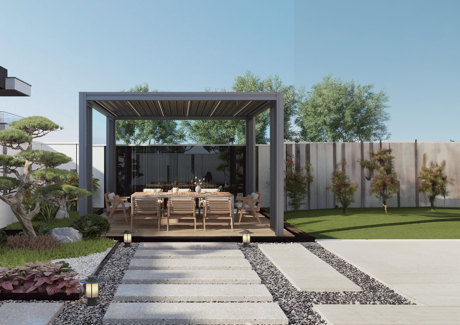 Garden dining