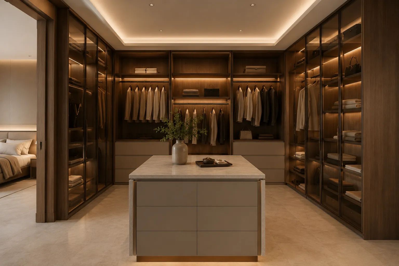 Walk-in closet